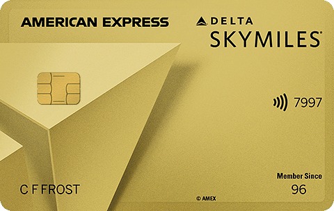 Delta SkyMiles® Gold American Express Card card artwork