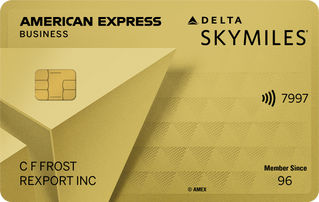 Delta SkyMiles® Gold Business American Express Card card artwork